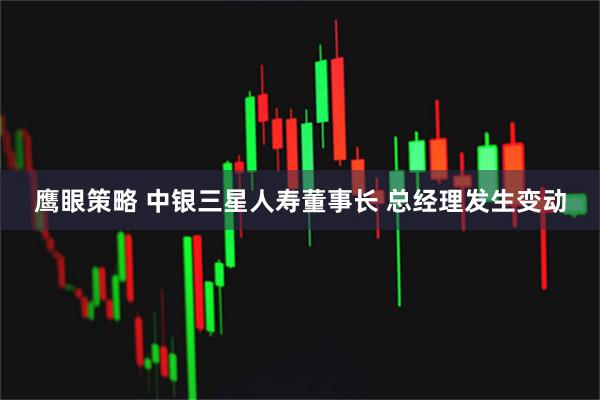 鹰眼策略 中银三星人寿董事长 总经理发生变动